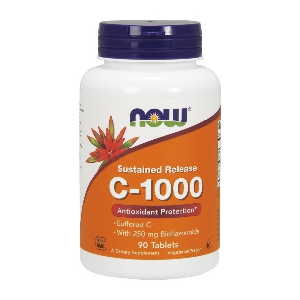 Now Foods - Vitamin C-1000 Komplex 90 Tabletten