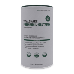 Vitalshake Premium Glutamin Pulver 500g