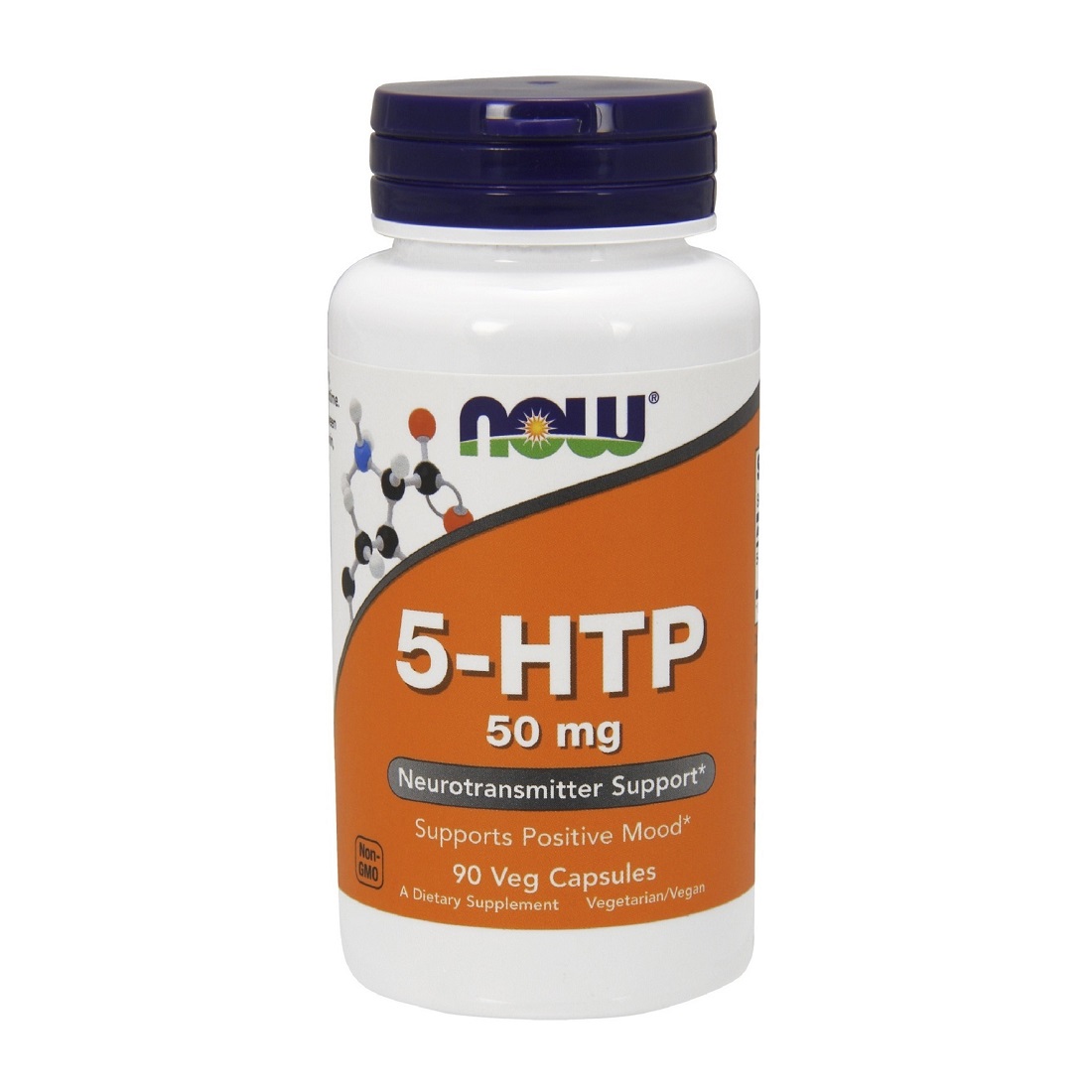 5-HTP Serotonin Kapseln 50mg aus Griffonia Extrakt von NOW Foods