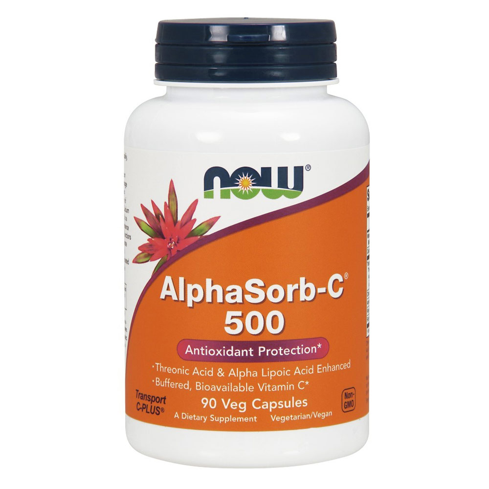 Now Foods AlphaSorb C 500 90 veg. Kapseln