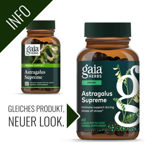 Astragalus Supreme Kapseln Neue Verpackung