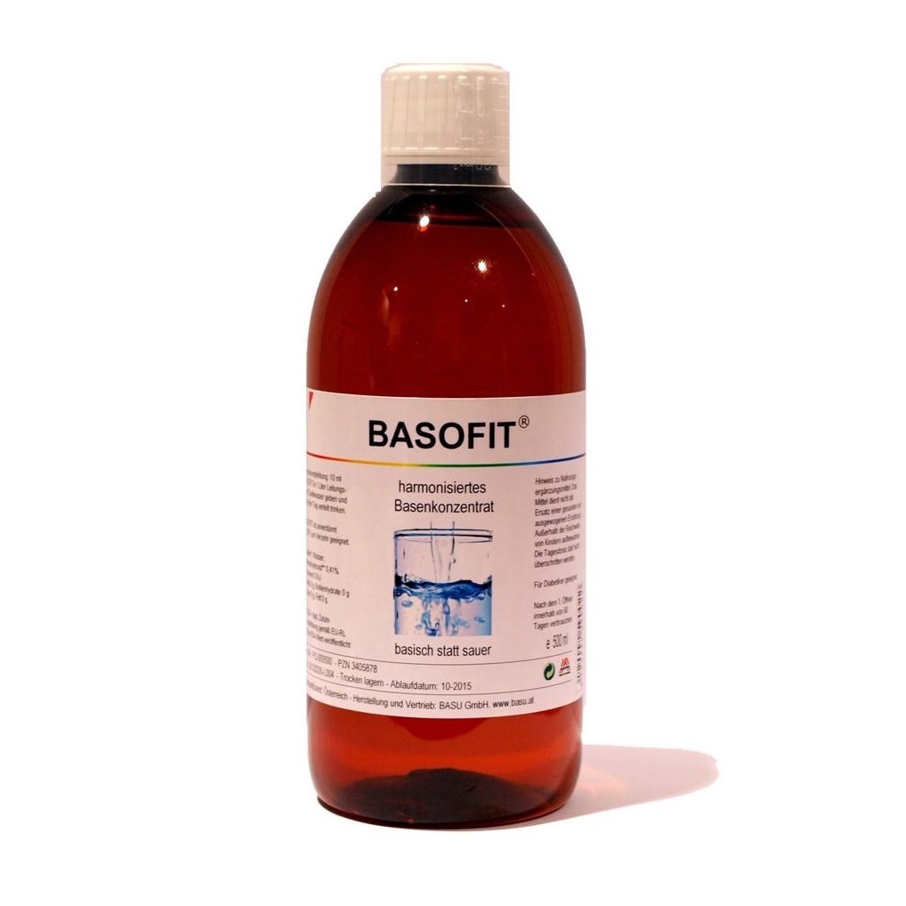 Basofit Basenkonzentrat 500ml Flasche von Basu