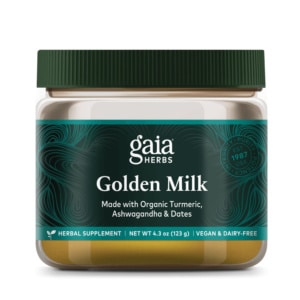 Gaia Herbs Golden Milk Pulver mit Ashwagandha