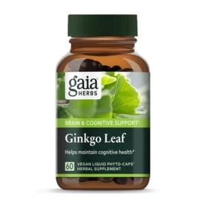Ginkgo Leaf 60 Kapseln von Gaia Herbs