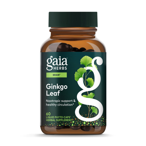 Ginkgo Leaf 60 Kapseln von Gaia Herbs