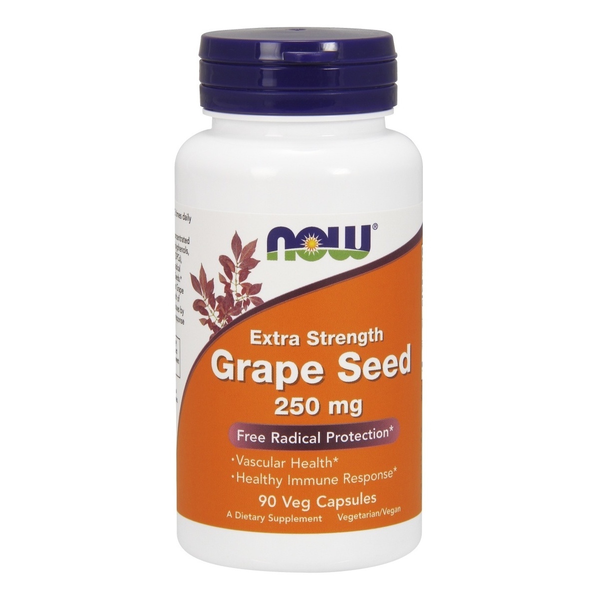 Now Foods Grape Seed extra strength 250 mg Veg Capsules