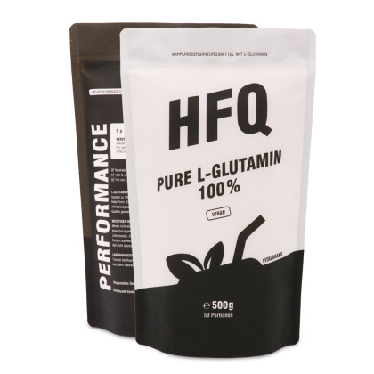 HFQ Vitalshake Pure L-Glutamin Pulver Beutel