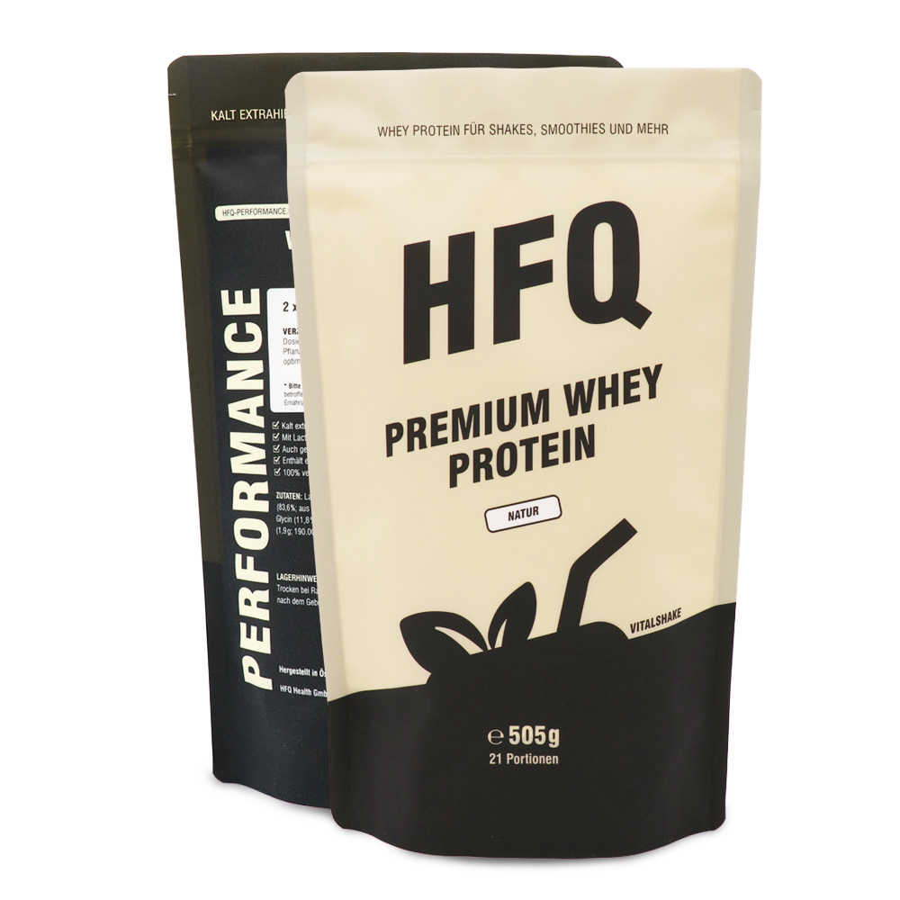 HFQ Vitalshake Premium Whey Protein Beutel