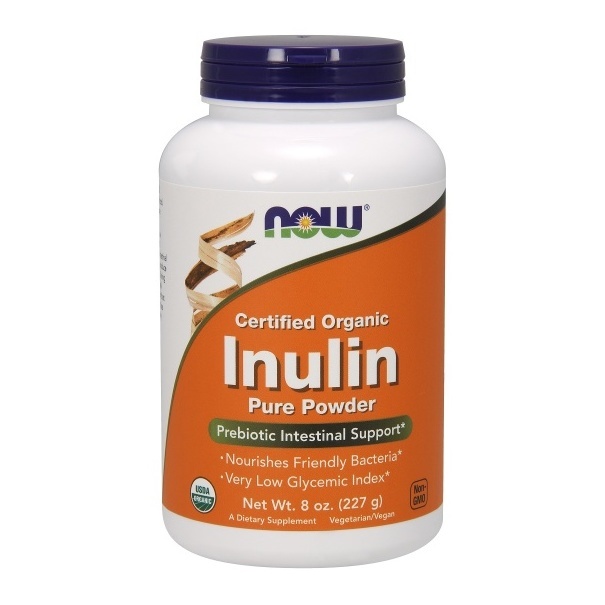 Now Foods - Inulin Pulver 227g (8 oz) organisch