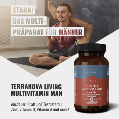 Vitamine und Mineralstoffe für Männer