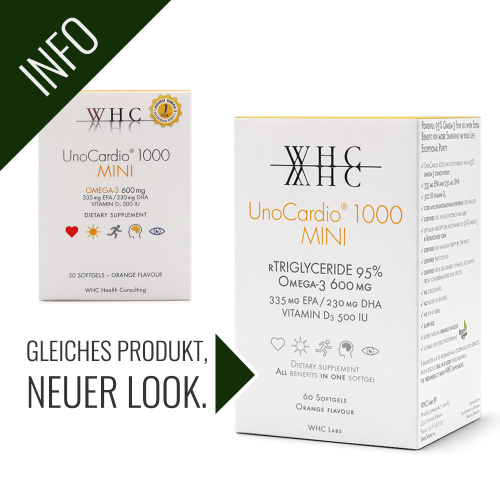 Neu, UnoCario 1000 + Vitamin D 1000 MINI