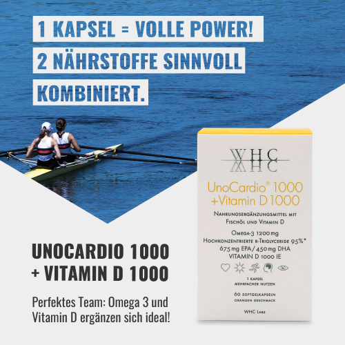 Omega-3 und Vitamin-D in einer Kapsel