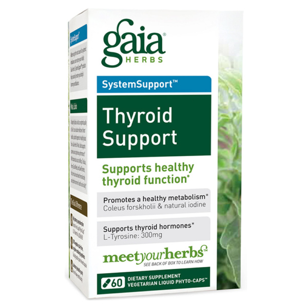 Thyroid Support Kapseln von Gaia Herbs