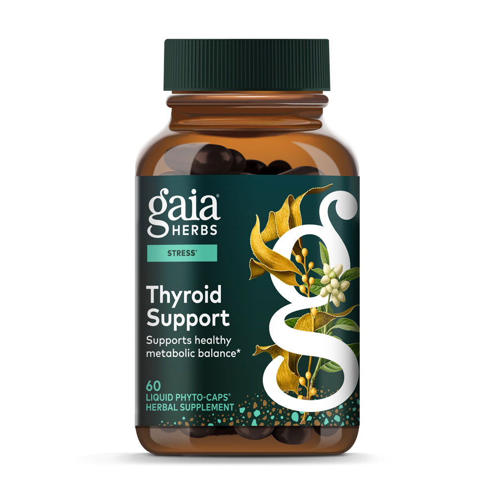 Thyroid Support Kapseln von Gaia Herbs