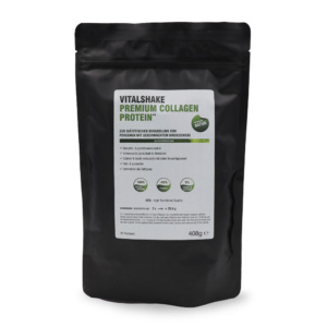 VitalShake Premium Collagen Protein Natur 408g Nachfüllpackung