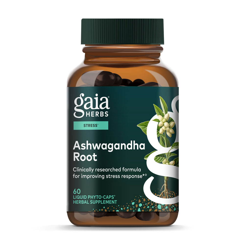 Ashwagandha Root Kapseln von Gaia Herbs