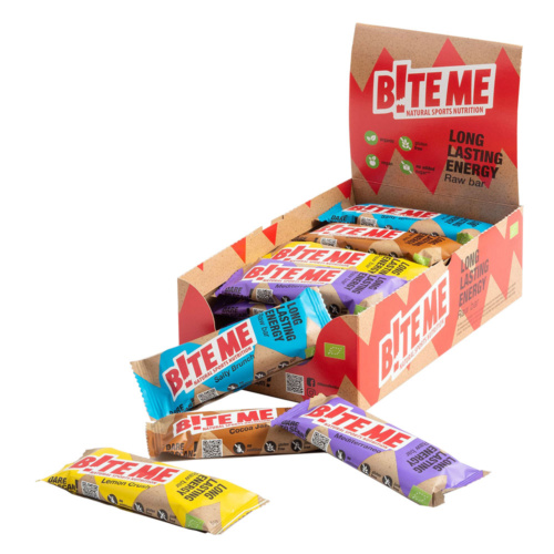 BITE ME Raw Bar Energie Riegel bio und vegan 20x45g Box