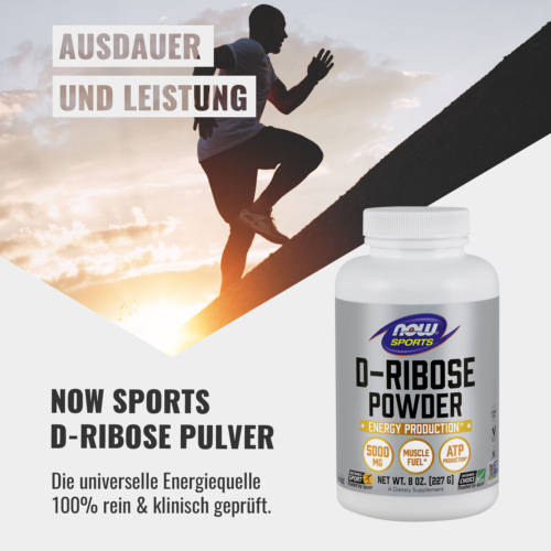 D-Ribose Pulver von Now Sports