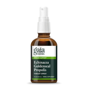 Echinacea Goldenseal Propolis Halsspray von Gaia Herbs