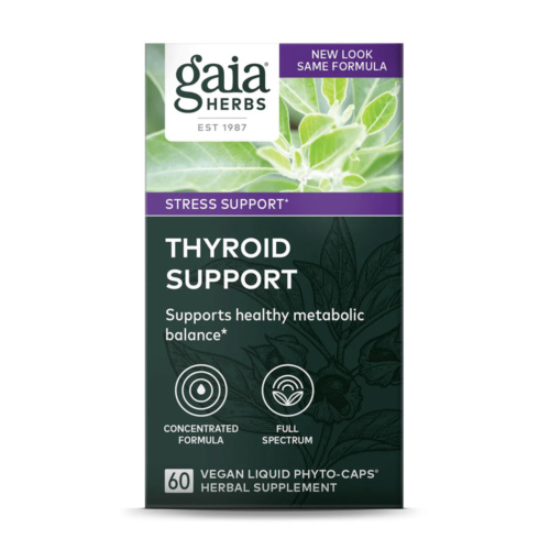 Gaia Herbs Thyroid Support 60 Kapseln