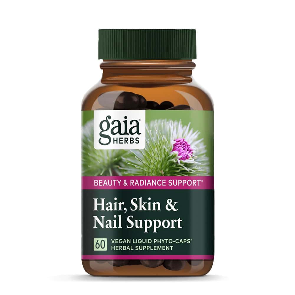 Hair, Skin & Nail Support von Gaia Herbs vegan