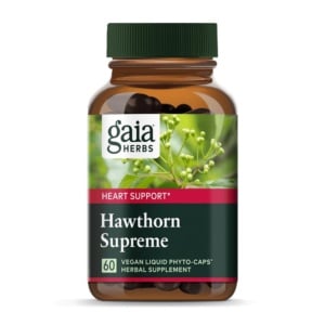 Hawthorn Supreme von Gaia Herbs, 60 Kapseln