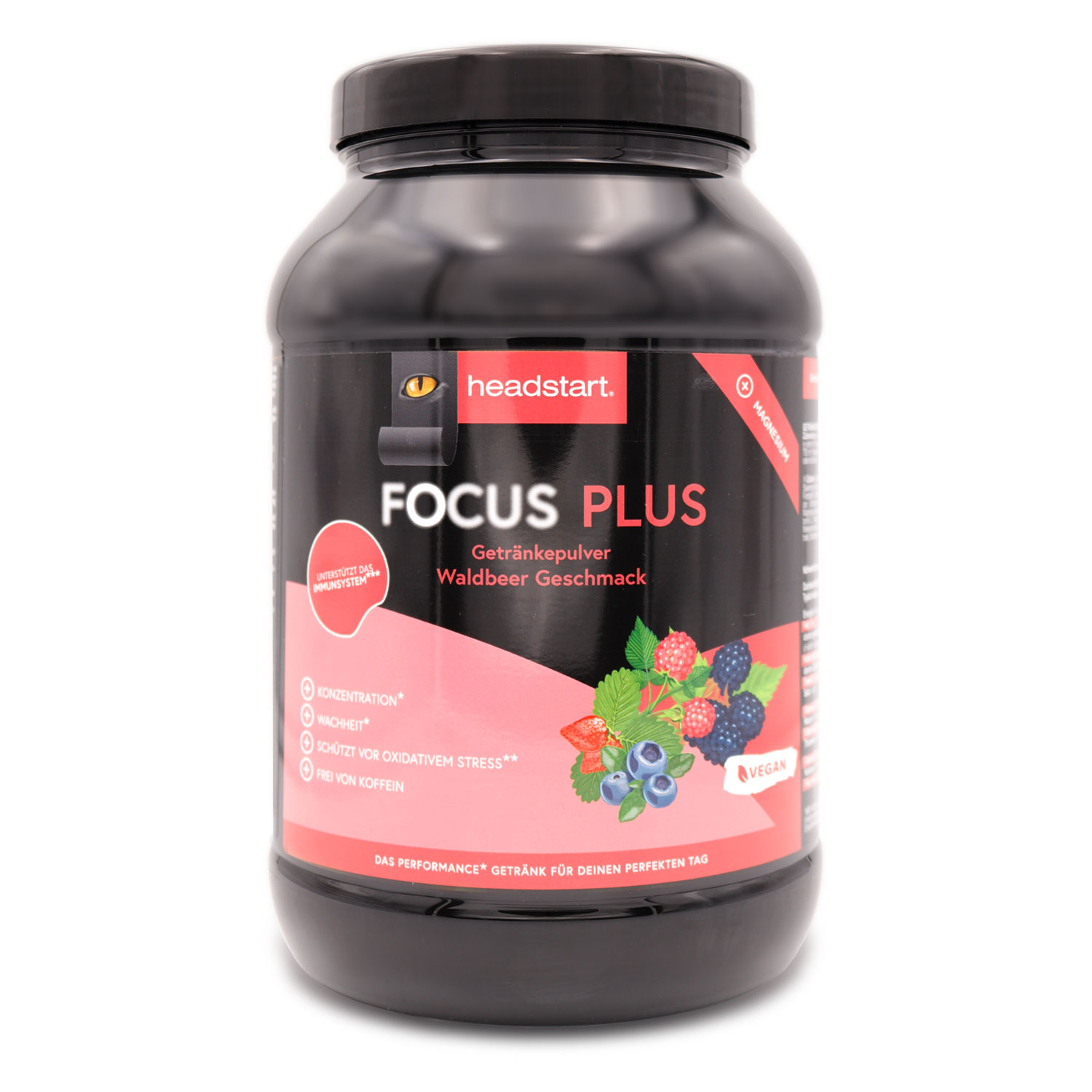 Headstart Focus Plus Waldbeere, 1500g Pulver