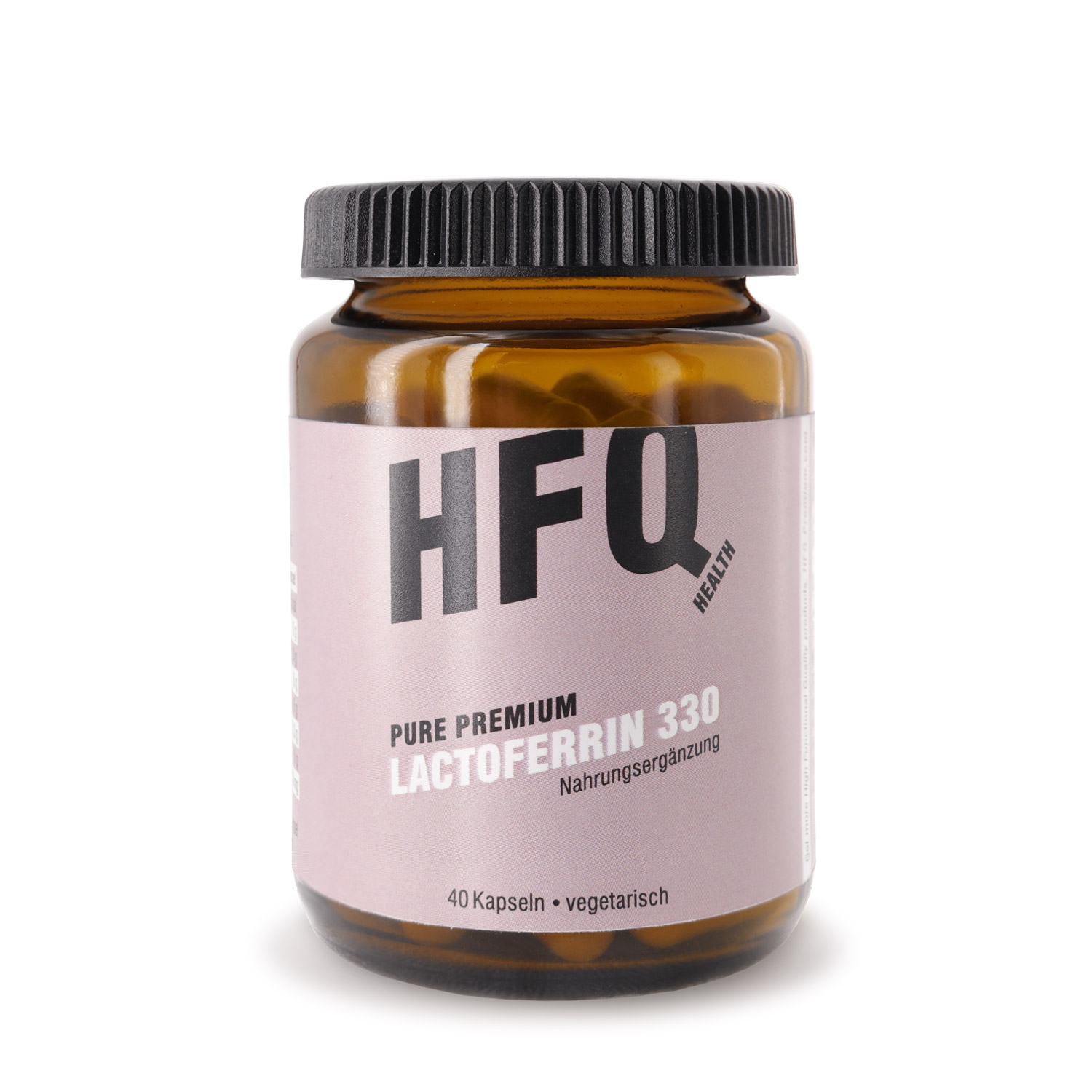 HFQ-Health Pure Premium Lactoferrin 330, 40 Kapseln