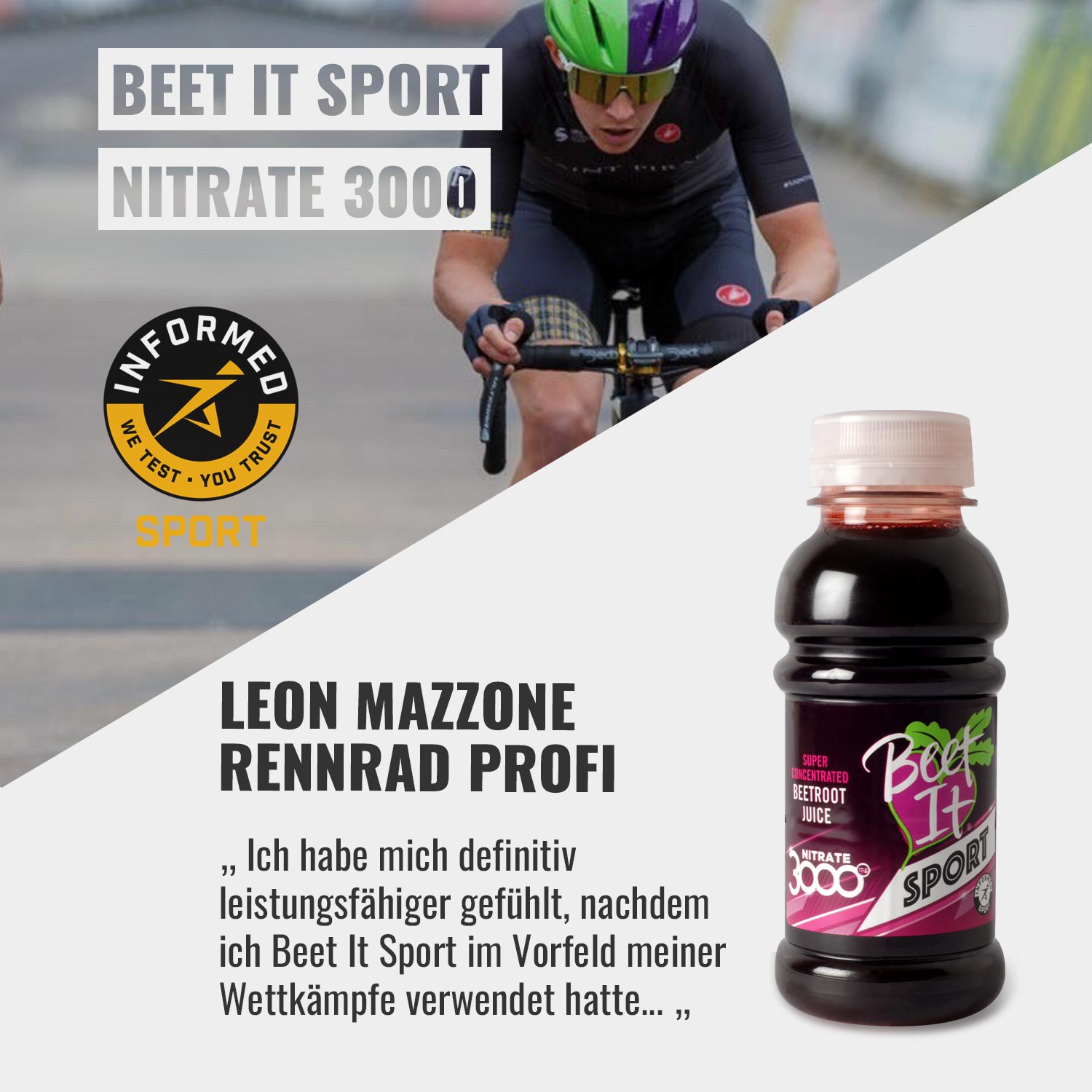 Beet It Sport Nitrate 3000 Leon Mazzone