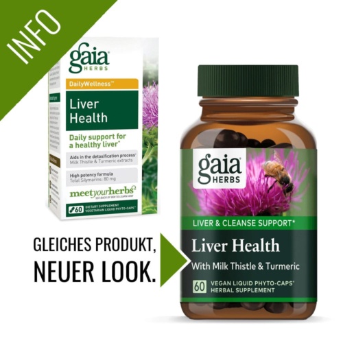 Liver Health von Gaia Herbs vegan