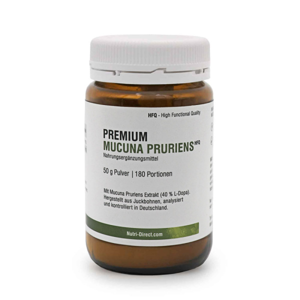 mucuna_pruriens_50g_pulver Premium Mucuna Pruriens Pulver, 50g