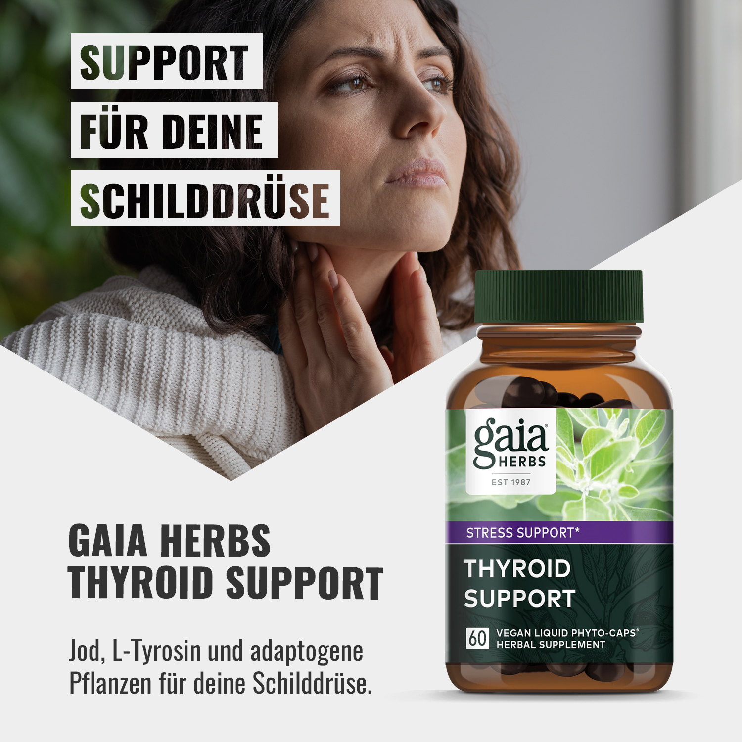 Thyroid Support von Gaia Herbs