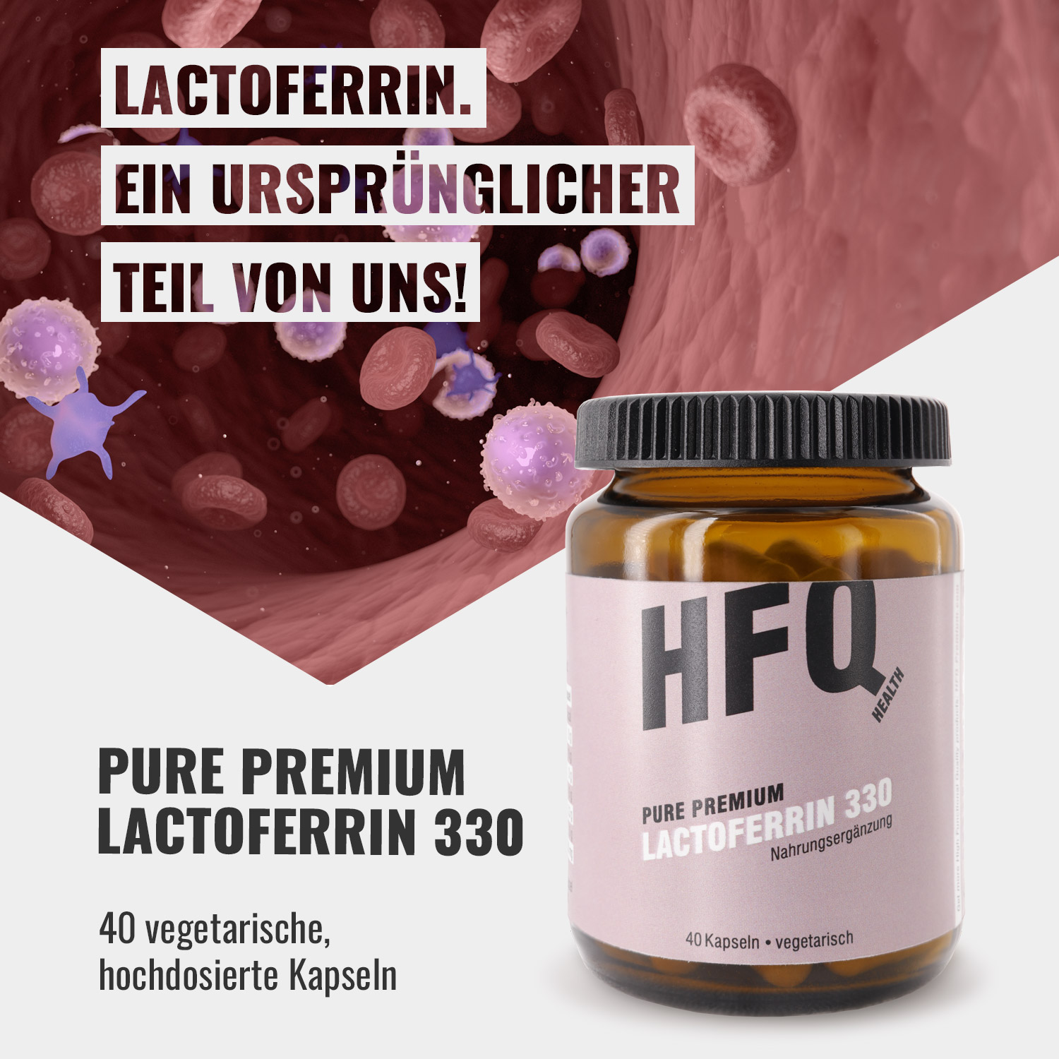 Lactoferrin wichtig in unserem Körper