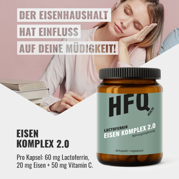 HFQ Health Lactoferrin Eisen Komplex 2.0