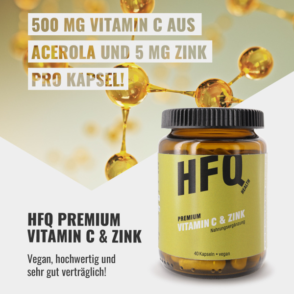 HFQ Health VItamin C und Zink