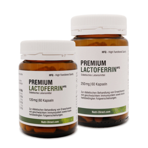 Premium Lactoferrin 120mg und 250mg