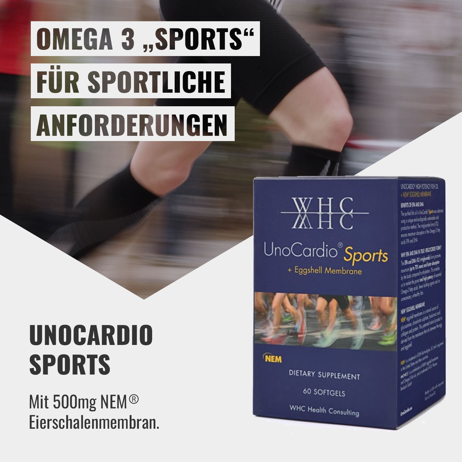 WHC Unocardio Sports Omega 3