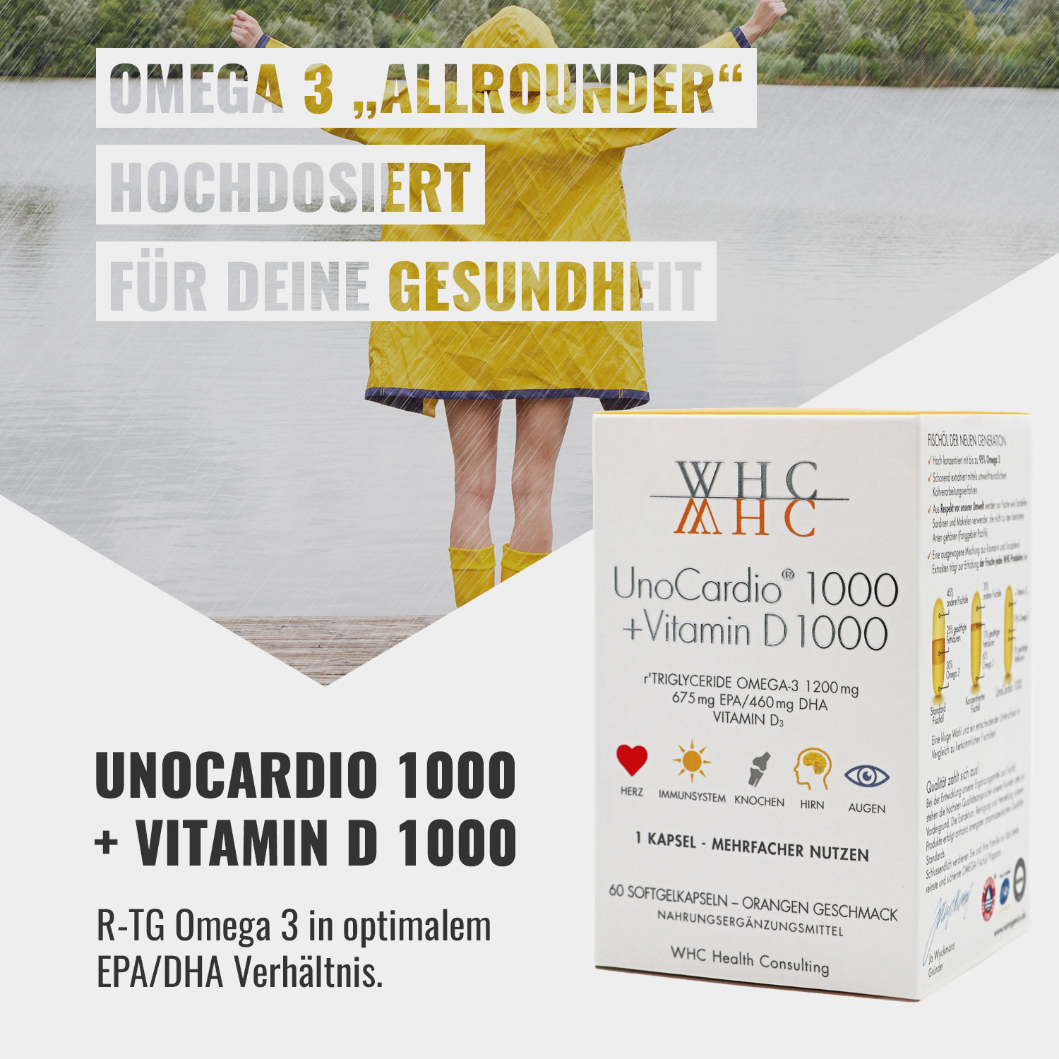 WHC Unocardio 1000 Omega 3