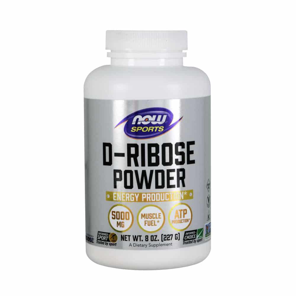 D-Ribose Pulver NOW Foods 8 oz (227g)
