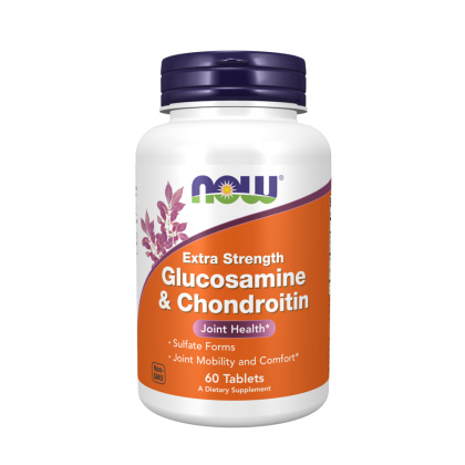 NOW Glucosamine und Chondroitin, Extra Strength, 60 Tabletten