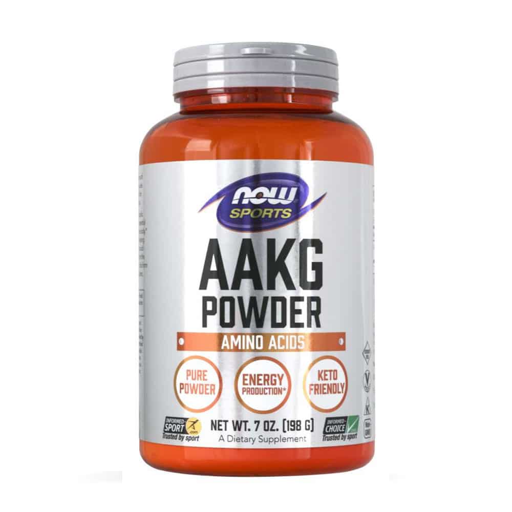 AAKG Pulver 100 % L-Arginin Alpha-Ketoglutarat von NOW Foods