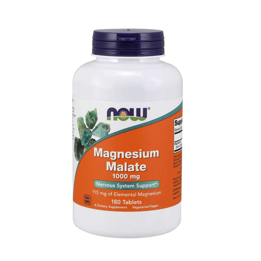 Magnesium Malat Tabletten 1000 mg von NOW Foods