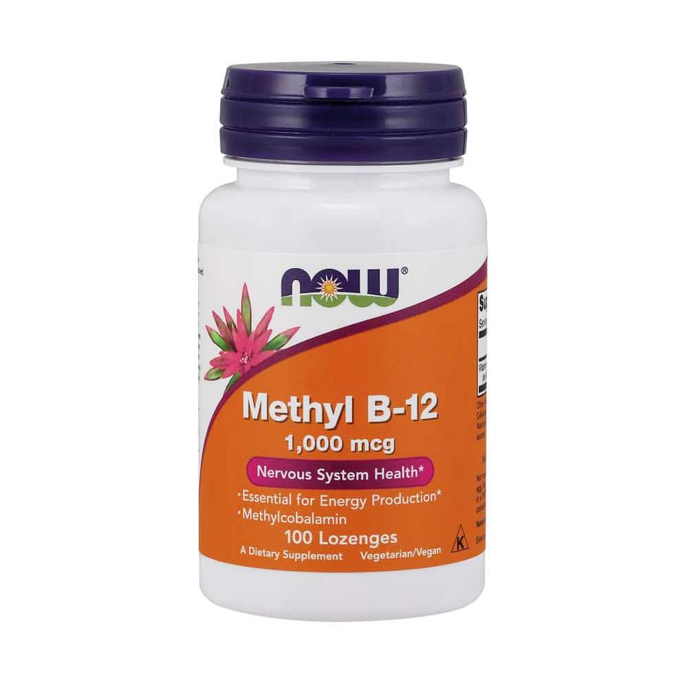 Vitamin B12 Methylcobalamin Lutschtabletten 1000 mcg von NOW Foods