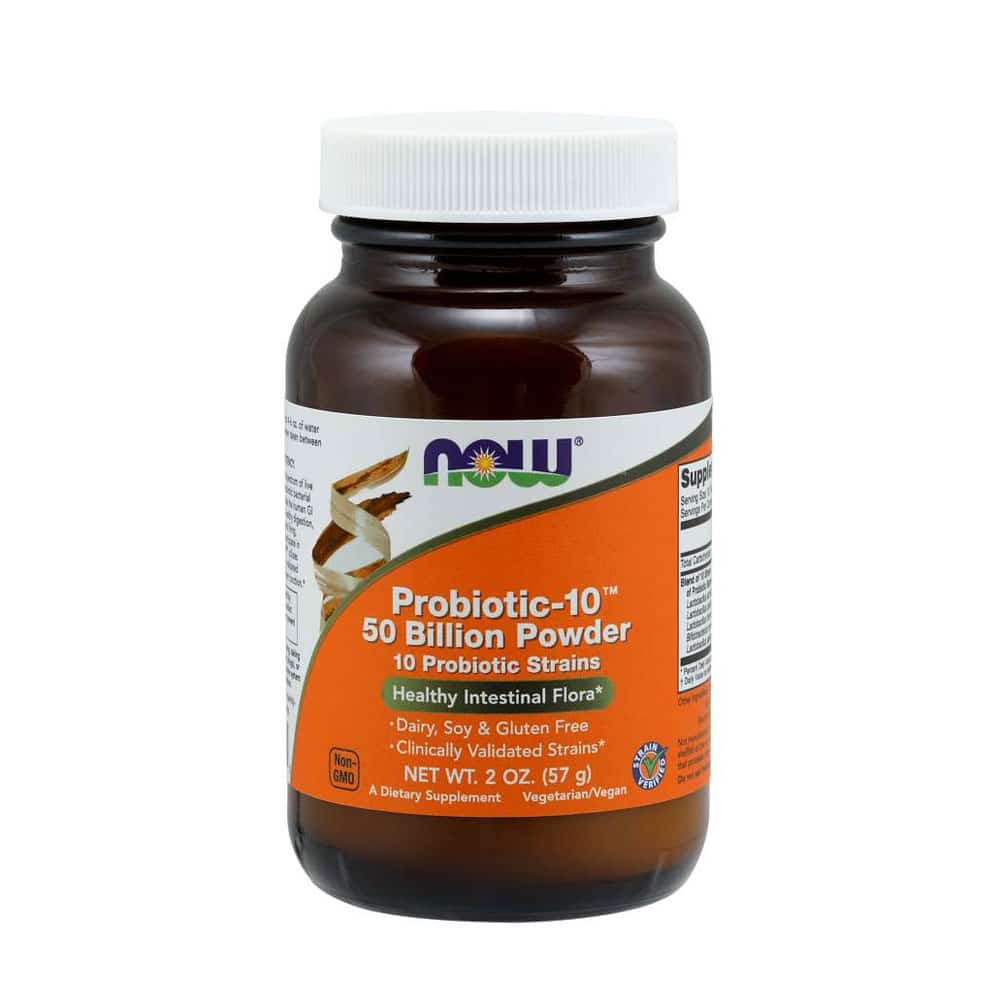 Probiotic-10 Pulver 50 Billion CFU von NOW Foods