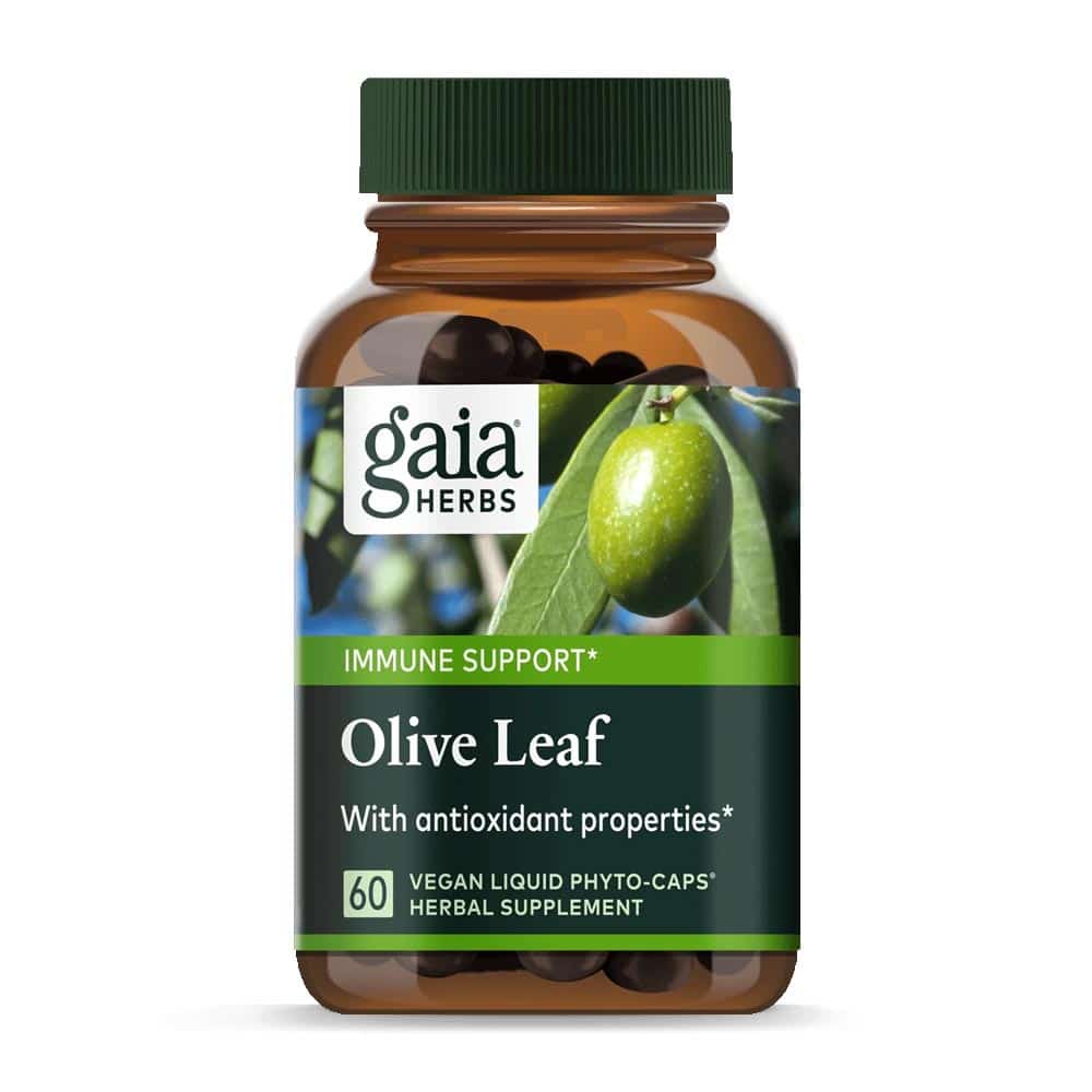 Olive Leaf von Gaia Herbs, 60 Kapseln