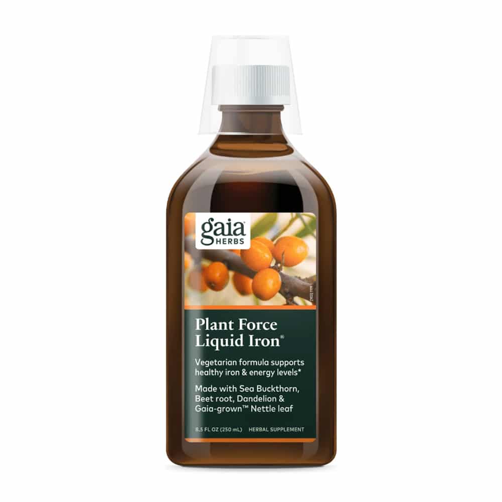 Plant Force flüssiges Eisen 250ml von Gaia Herbs