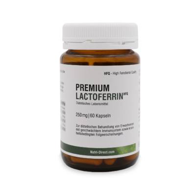 Premium Lactoferrin 250 mg, 60 Kapseln, vegetarische Kapseln