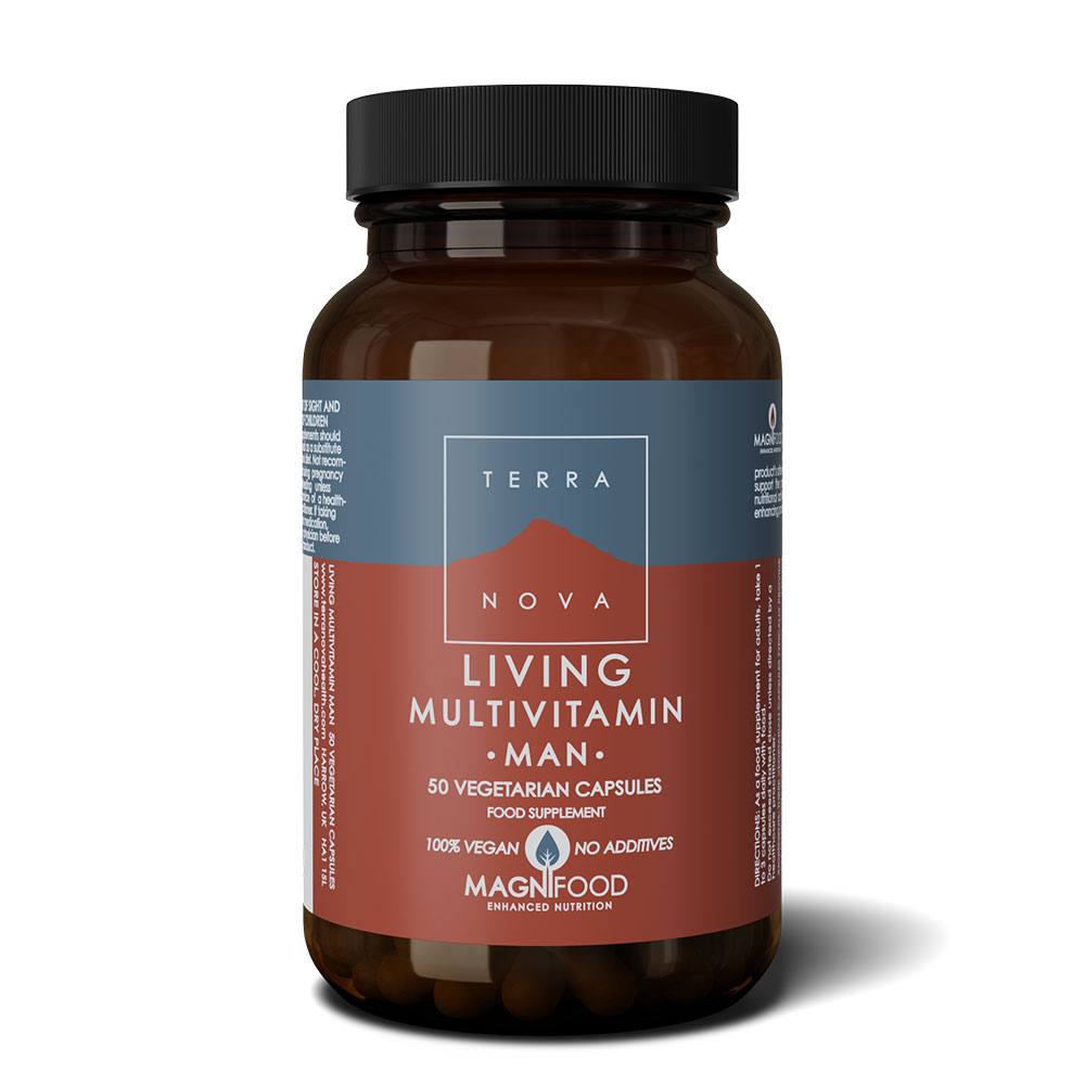 Terranova Living Multivitamin Mann 50 Kapseln