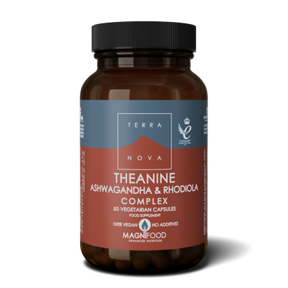 Terranova Theanine Ashwagandha und Rhodiola Complex