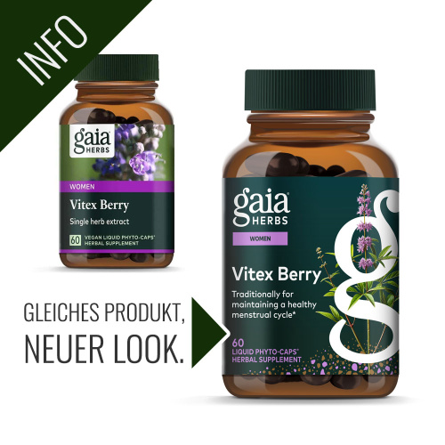 NEU Women Vitex Berry von Gaia Herbs